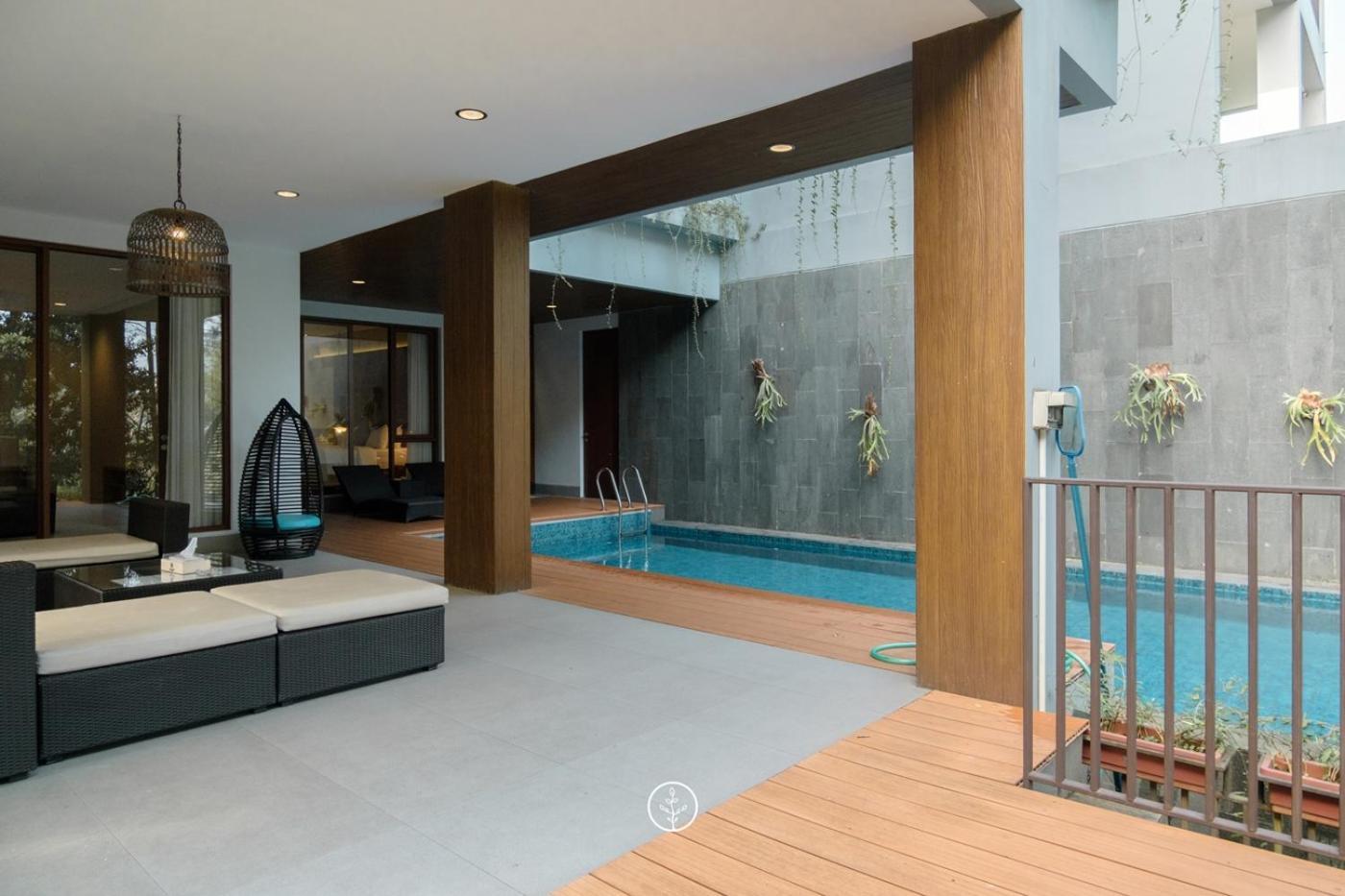 Asmaya Hill View Villa 7 Bedrooms With A Private Swimming Pool Bandung Exterior foto